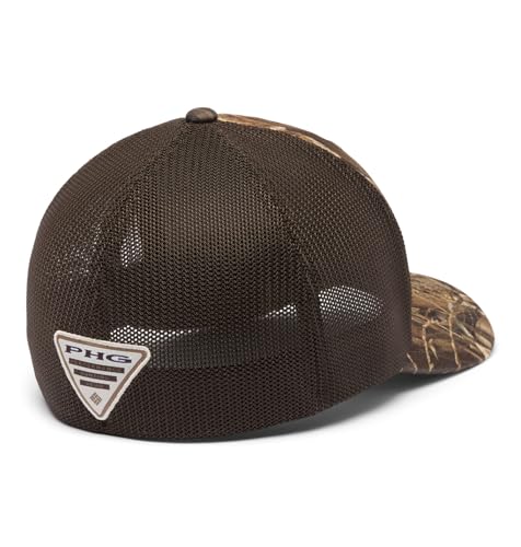 Columbia Unisex PHG Camo Mesh Ball Cap, Realtree Max7/Game Flag, S/M