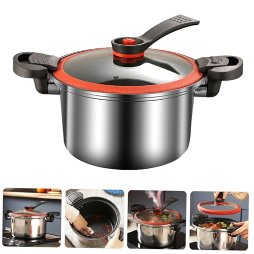 Olla a presión de acero inoxidable 1 L Luxshiny miniatura 6