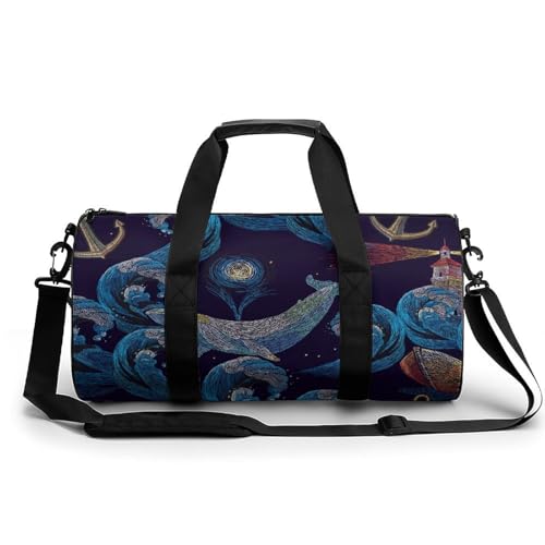 Duffel bag pour camping randonnée voyage aux dimensions 45x23x23cm
