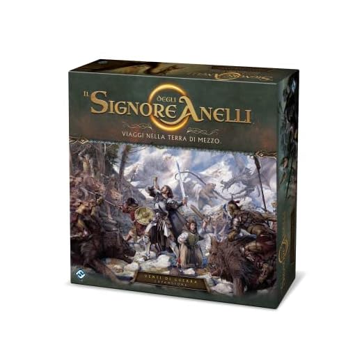 Asmodee, Il Signore degli Anelli Viaggi nella Terra di Mezzo: Venti di Guerra, Espansione Gioco da Tavolo, Edizione in Italiano