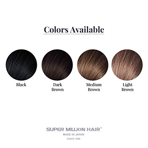 Image of Super Million Hair Hair Building Fibers - 25G, Medium, Brown