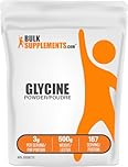 BulkSupplements.com Glycine Powder - Glycine Supplements, Amino Acid Supplement - Unflavored & Gluten Free - 3g per Serving, 500g (1.1 lbs) (Pack of 1)