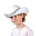 Palais De La Fête - Chapeau Cow Boy Blanc, Coiffe Lucky Luke Enfant