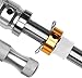 Tubular Cabinet Locks (3 Pack, Zinc Alloy), Keyed Alike Cam Lock Pick for Tool Box, RV Storage, Mailbox, 5/8