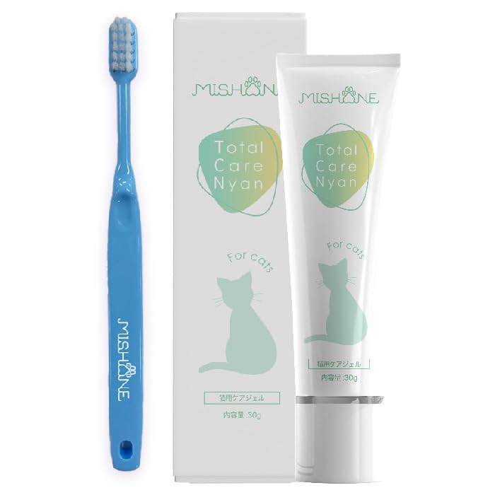 Amazon.co.jp: ミシュワン MISHONE トータルケアニャン 猫 歯磨き
