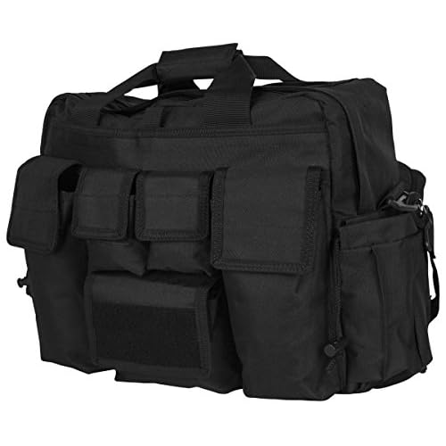 LAPG Camping Jumbo Bail Out Bag – Survival Range Gear With Multiple Pockets, Multi-functional Hiking Bug Out Bag, Black