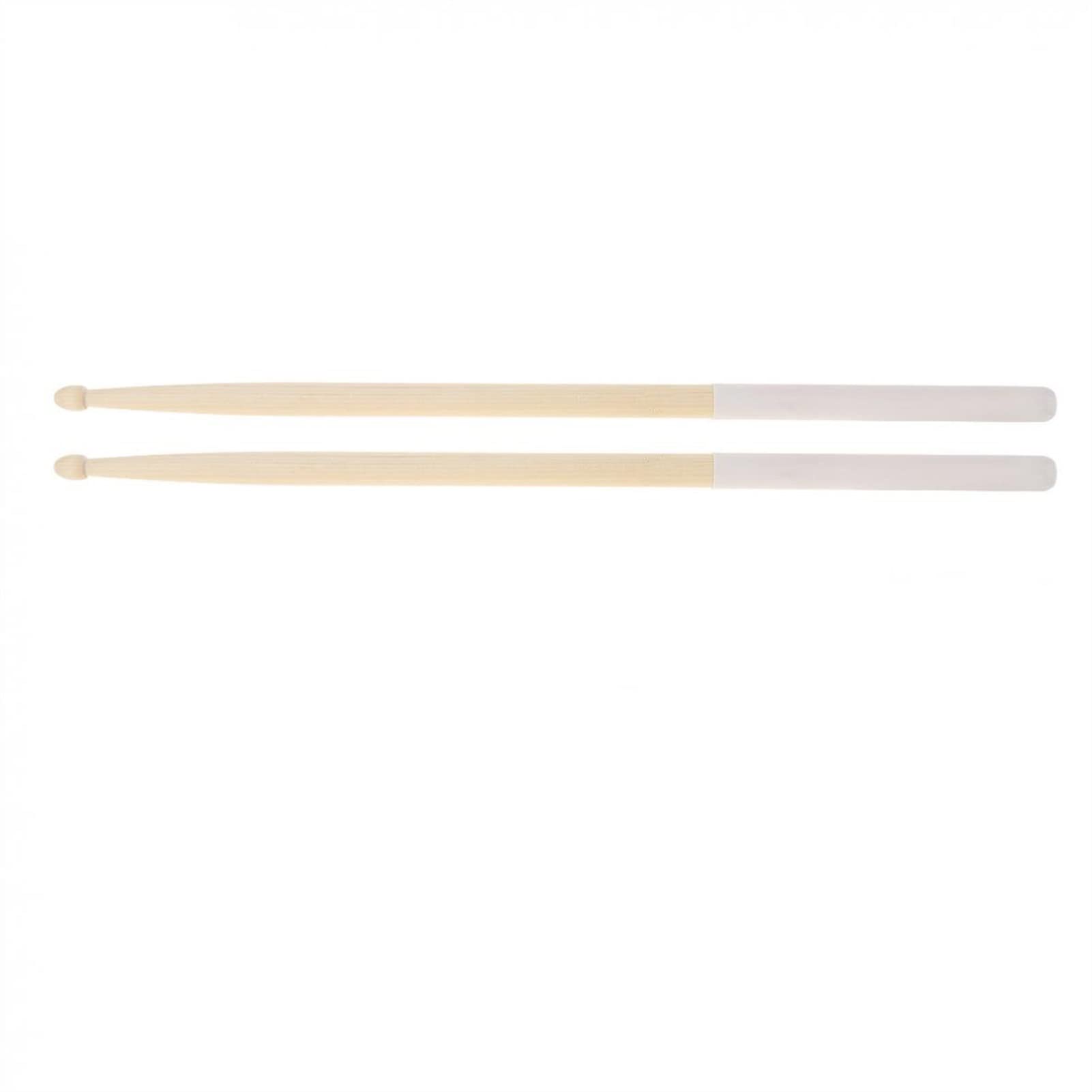Dorosłych Pałki perkusyjne 1 Para 5A / 7A Klonowe Bębenki Drewniane Patyki Na Bębnie Z Trwałą Osłoną Bez Poślizgu (Color : 7A)