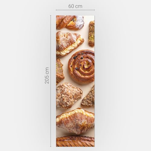Sticker frigo 60x205 cm cache rayures et protection de cuisine - 5