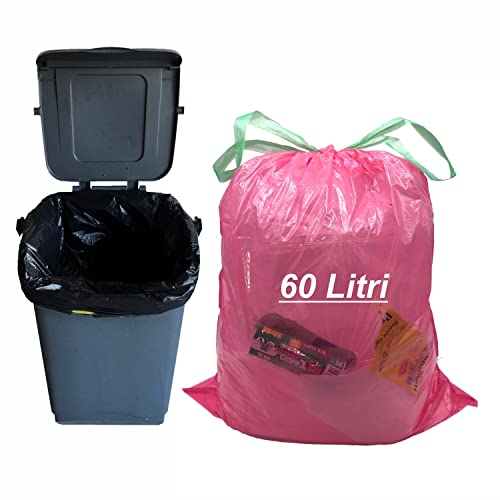Cimiltex 60 Sacchi Spazzatura, Misura 70 x 70 cm