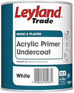 Leyland Trade Acrylic Primer Undercoat - White 2.5L