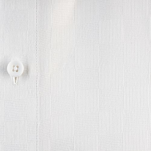 Image of 7-DAYS Premium Men's Formal Shirts - Cotton Rich, Textured Self-Design, Full Sleeve, Regular Fit, Wrinkle Resistant, with Pocket - Perfect for Office