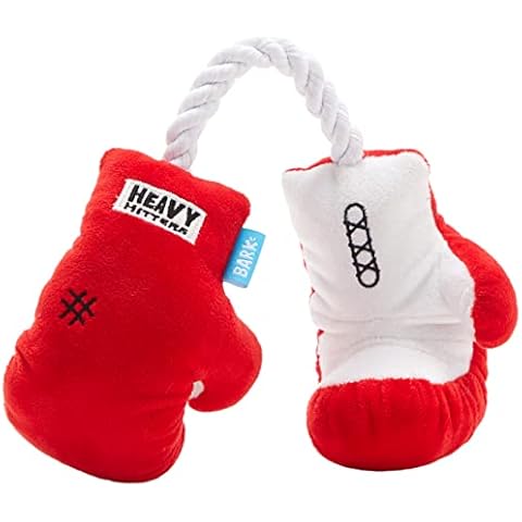 Barkbox Plush Throwing Munches Squeaky Dog Rope Toy, Small Dog Breeds - Durable Interactive Tug T-Shirt Rope Toy for Aggressive Chewers, Puppy Teething, Exercise, Training, Boredom, Bonding, Play Cover