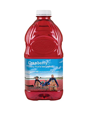 Image of Ocean Spray Cran-Strawberry Juice Drink, 64 Ounce Bottles (Pack of 8)