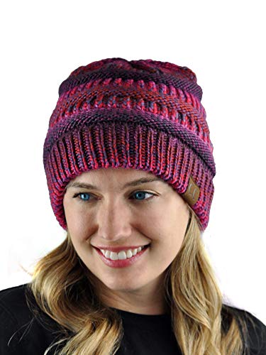 Image of Cambridge Select Thick Slouchy Knit Oversized Beanie Cap Hat