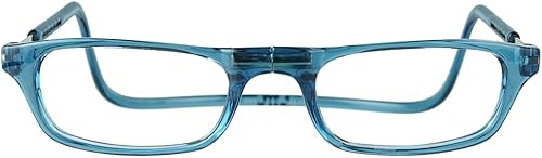Vista 19 de Clic - Anteojos de lectura magnéticos, para computadora, lentes reemplazables, varillas ajustables, originales (tamaño pequeño-mediano)