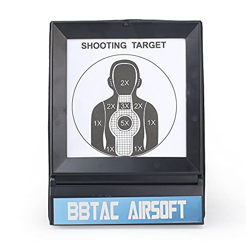 Bbtac Airsoft Target With Trap Net Catcher, Stand And Paper Target, For Airsoft Gun Training Shooting Bb Pellets Indoor Outdoor #TOP2