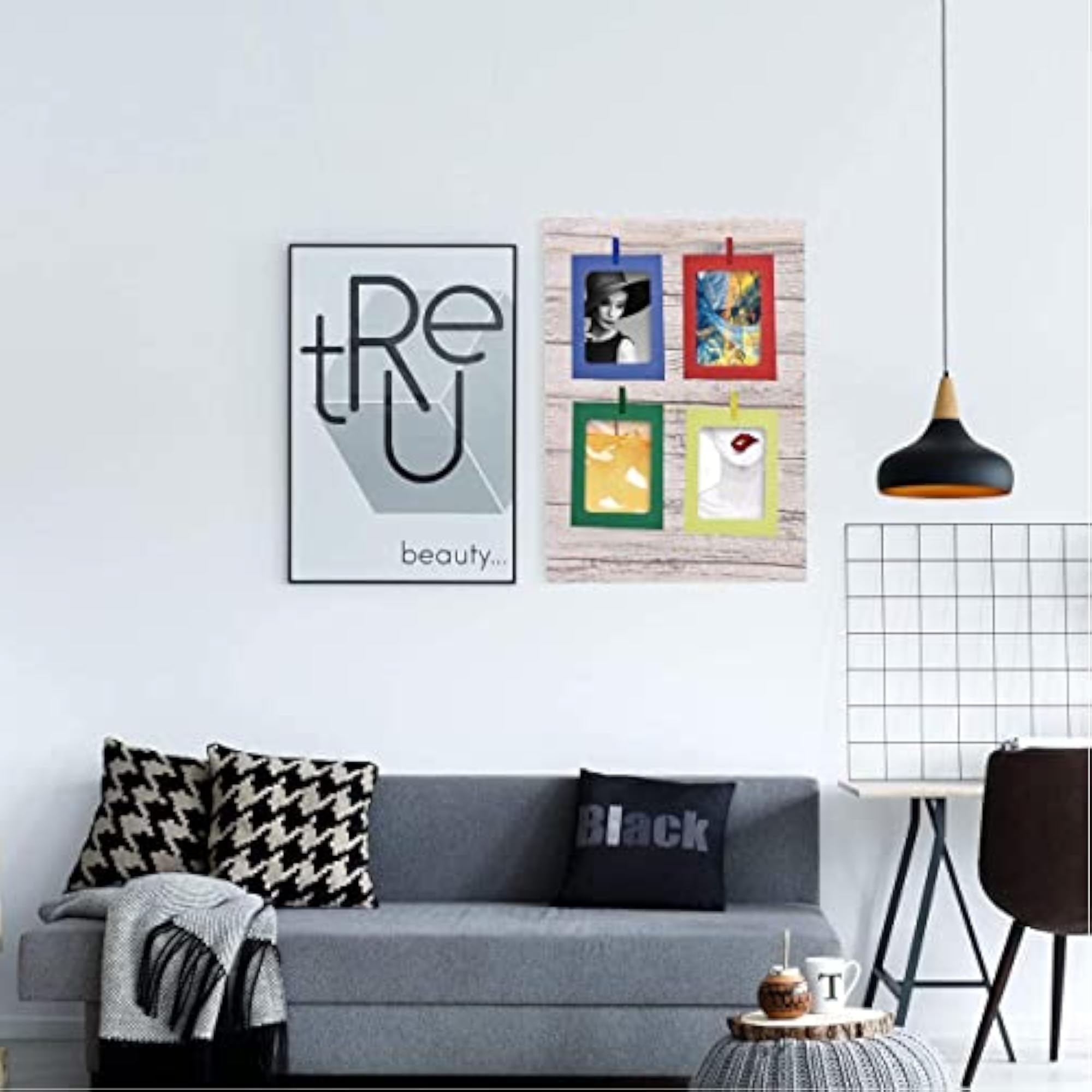 Paper Picture Frames Holds 4 x 6 Inch Photos