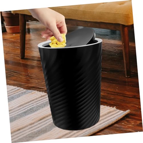 Bote de basura con tapa Homoyoyo para cocina y baño miniatura 6
