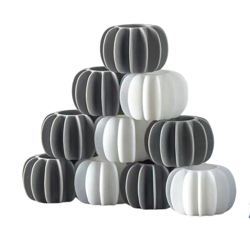 Reusable Laundry Balls for Washing Machine - Silicone Anti-Winding Scrubbing Balls for Deep Cleaning Clothes, Tidy Fabric Protector Washer Balls for Laundry Machine Use Pack of 10-image-24