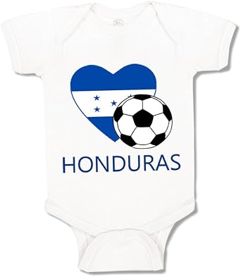 Cute Rascals Baby Bodysuit Honduran Soccer Honduras Futbol Football Boy & Girl Baby Clothes Cotton