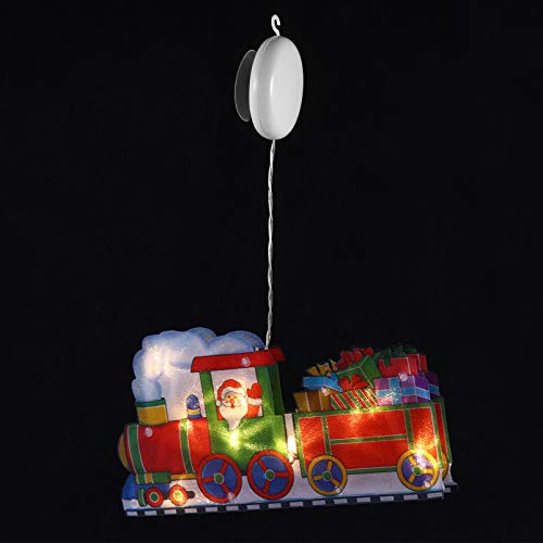 ABOOFAN 1 Pc Lámpara De Succión Exterior Malla Neón Árbol Ventana Adornos Navideños Ligeros Con Succión. Oropel Luz Led Techo Llevado Condujo Tira De Luces Led Kiosko De Polivinilo