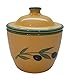 Cooks Innovations Garlic Storage Jar - Olive (yellow & green)