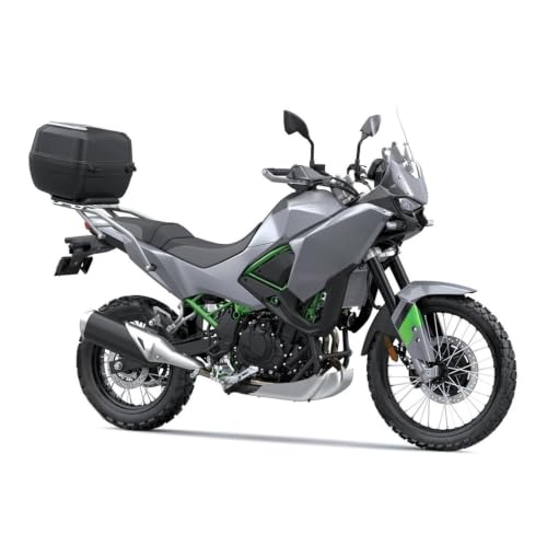 Support de boîtier supérieur Kawasaki KLE500 2026 : sécurisez vos bagages argent - 3