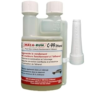 MecaRun Additif Ethanol E85 Bioéthanol C99 250ml
