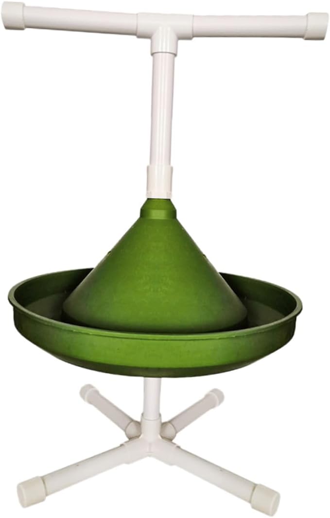 balacoo Multi-Function Parrot Stand with Food Bowl Bath Basin Bird Climbing Activity Toy for Cockatiels Parakeets and Small Birds Encourages Exercise Balance and Coordination