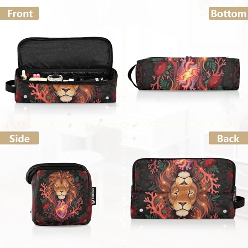 Bolsa de viaje para herramientas de cabello con tapete resistente al calor, impermeable y portátil para planchas, rizadores, secadores y accesorios miniatura 5