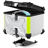 bmw motorradkoffer reparieren [IP68 wasserdicht] – Das Motorrad-Obergehäuse verwendet ein hohes Standardschutzniveau, staubdichte Stufe 6 & wasserdichte Stufe 8. Schützen Sie wichtige Gegenstände vor Regen und Staub. Sie müssen sich keine Sorgen um Wetterveränderungen machen.