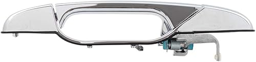 Miniatura 5 de AutoandArt Brock - Manija de puerta cromada de repuesto para pasajeros delantera y exterior compatible con camioneta Silverado Sierra 07-13 22738722