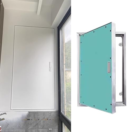 Pestillo de puerta de mantenimiento empotrable para ocultar llaves de paso en tabiques 18 x 24