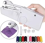 Fácil de Usar: Esta pequeña máquina de coser es util, fácil de usar, bien y rápido para principiantes.