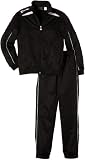 Lotto Sport Jungen Trainingsanzug Suit Assist Cuff JR, Black, XXS, N5474