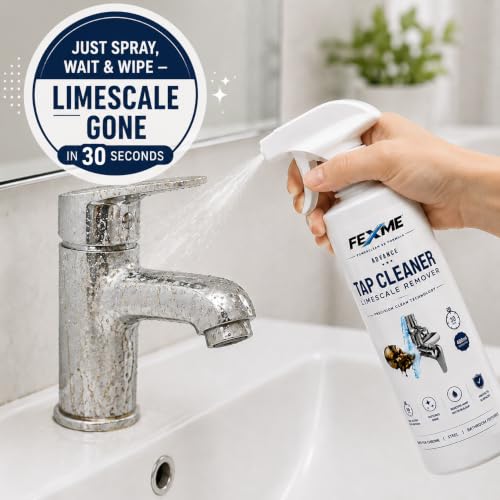 Image of Tap Cleaner & Limescale Remover | Cleans in 60 seconds 400ml