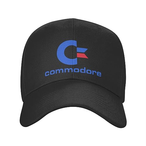MTBDD Baseball caps Punk Unisex Commodore 64 Baseball Cap Adult C64 Amiga Computer Adjustable Dad Hat for Men Women Sun Protection Snapback Caps Gift