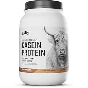 Levels 100% Micellar Casein Protein, Hormone Free, Chocolate, 2LB