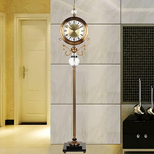 Floor Clocks For Living Room Decor,Large Grandfather Clock,Modern Metal Standing Floor Clock,61 Inches High Floor Grandfather Clock #TOP4
