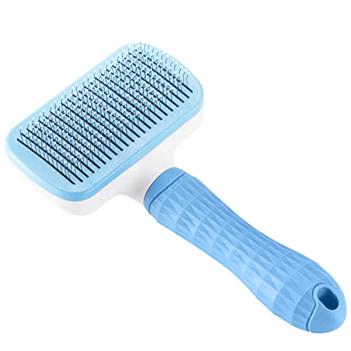HORRAu Katzenbürste Hundebürste, Haustierbürste für Langhaar und Kurzhaar Cover