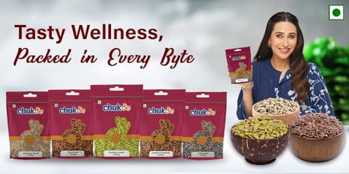 Image of Chukde Moti Saunf, Big Fennel Seeds Whole Spices, 300g, Pack of 100g x 3 & Chukde Kaddo ke Beej, Pumpkin Seeds, 200g