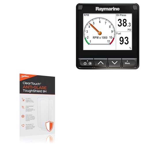 BoxWave Screen Protector Compatible with Raymarine E70327 - ClearTouch Anti-Glare ToughShield 9H (2-Pack), Anti-Glare 9H Tough Flexible Film Screen Protector