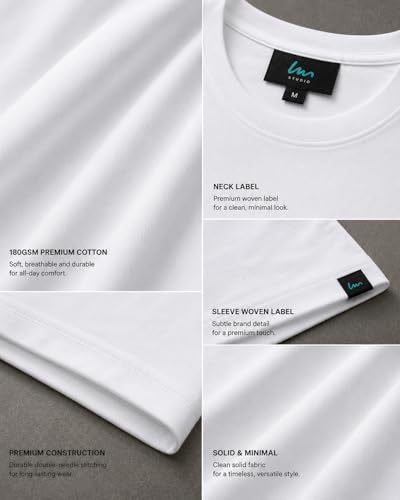 Image of Oversized T-Shirt for Men and Women, Black, White, and Charcoal Grey Colour, Cotton, Drop Shoulder Baggy Fit