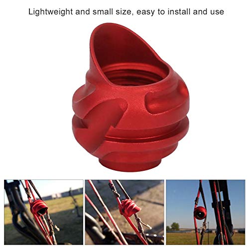 Archery Peep Sight,Aluminium 37 45 Degree Hooded Peep Sight Aperture Hunting Accessory For Compound Bows (45 Degree-Red) #TOP2