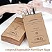 100pcs Self-Sealing Sterilization Bags- Autoclave Kraft Paper Cleaning Bags for Dry Heat Sterilizers Nail Tools & Manicure Nail Art Supplies (5.1x7.9inch)
