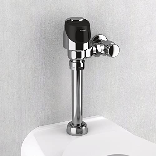 Sloan G2 Optima Plus 8110 Exposed Sensor Water Closet Flushometer, 3.5 GPF Flush Valve - Single Flush, Fixture Connection Top Spud, Battery Powered Infrared Sensor, Polished Chrome Finish, 3250404 by Sloan - Image 6