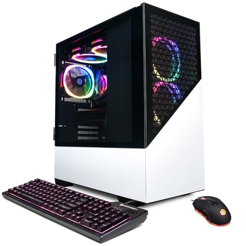 CyberpowerPC Gamer Xtreme VR Gaming PC, Intel Core i9-14900KF 3.2GHz, GeForce RTX 4070 Ti 12GB, 32GB DDR5, 2TB NVMe SSD, WiFi Ready & Windows 11 Home (GXiVR8720A2)
