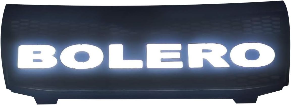 CAR SAAZ Alpha Front Grill with LED Compatible with Bolero Type 4(2020 to 2022)