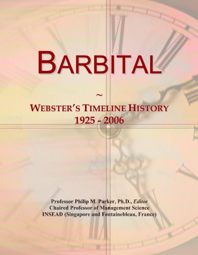 Barbital: Webster's Timeline History, 1925 - 2006