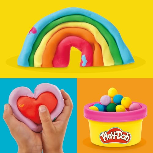 play doh bulk handout 42-pack of 1-ounce modeling compound cans back to school gifts prizes amp party favors kids arts amp crafts preschool toys ages 2 amazon exclusive